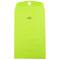JAM Paper 6" x 9" Ultra Lime Green Open End Catalog Colored Envelopes with Clasp Closure